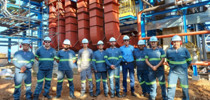 Usina São José da Estiva prepara equipe para operação de nova caldeira de alta performance