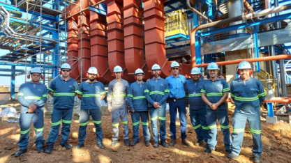 Usina São José da Estiva prepara equipe para operação de nova caldeira de alta performance