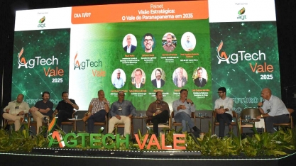 Enersugar patrocina a AgTech Vale e dirigentes da usina se destacam em painéis