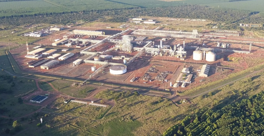 Unidade de Fertilizantes Nitrogenados (UFN-III) em Três Lagoas (Foto: Mauricio Hallberg Teixeira/Petrobras)