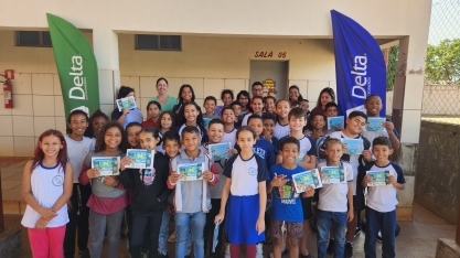 Delta Sucroenergia - Campanha “Fogo Zero”: educação e prevenção de incêndios nas escolas da região