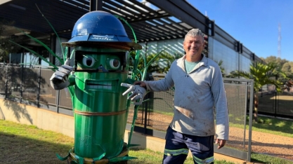 Mr. Cana: símbolo da sustentabilidade na Agropéu