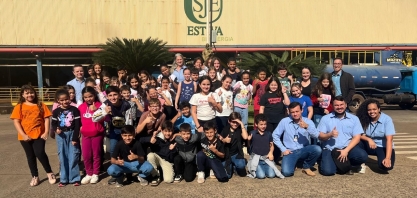 Alunos do Plugado fazem visita especial à Usina Estiva