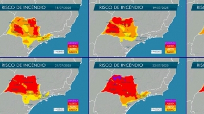 São Paulo segue em alerta para risco de incêndios nos próximos dias