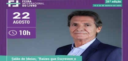 Convite para o Salão de Ideias com o Patrono Hugo Cagno e convidados