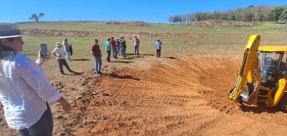Adamantina - SP adere ao projeto Barraginhas criado pela Embrapa Milho e Sorgo de Sete Lagoas