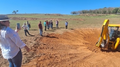 Adamantina - SP adere ao projeto Barraginhas criado pela Embrapa Milho e Sorgo de Sete Lagoas