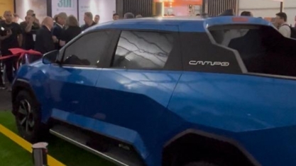 Primeira picape híbrida flex concebida por brasileiros combina tração 100% elétrica com gerador movido a etanol