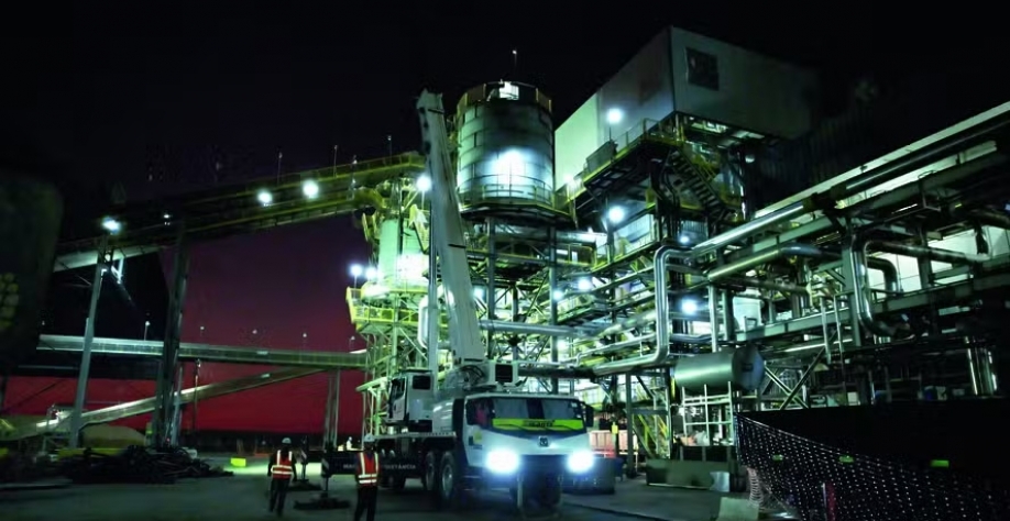 Usina de etanol de milho da FS. Empresa é uma das que estão investindo em aumento de produção do biocombustível — Foto: Divulgação