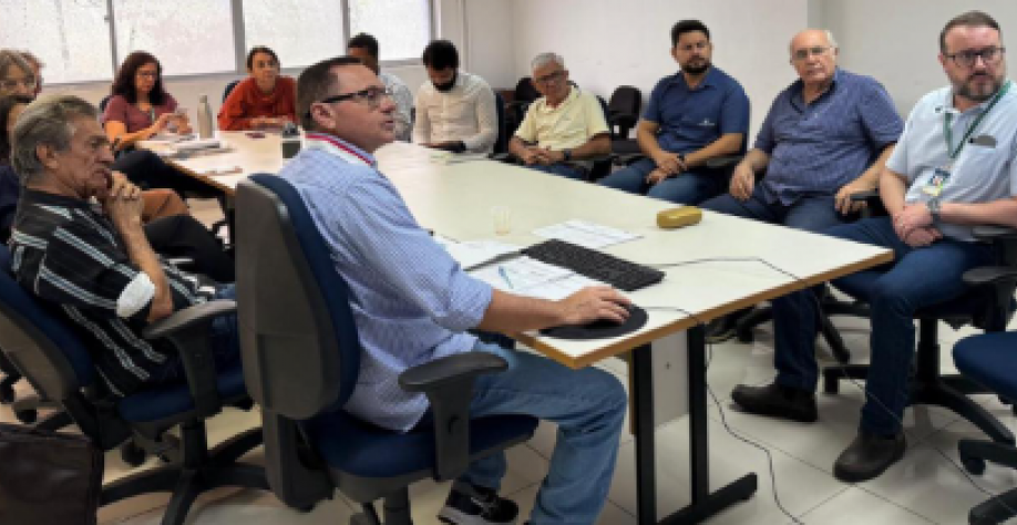 Registro da reunião do GGE. Créditos: AESA