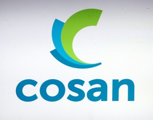 Logo da Cosan. Reuters