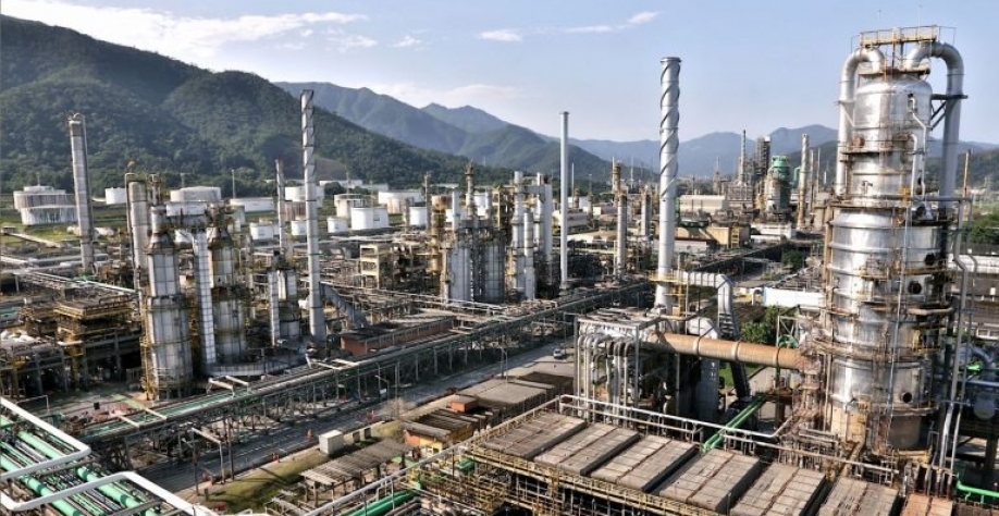 Refinaria Presidente Bernardes (RPBC), em Cubatão (SP). Wilson Melo/Agência Petrobras/Divulgação