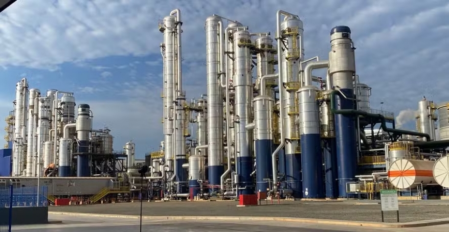 Primeira fase da biorrefinaria da Inpasa em Balsas (MA) foi inagurada em 1º de agosto — Foto: Divulgação