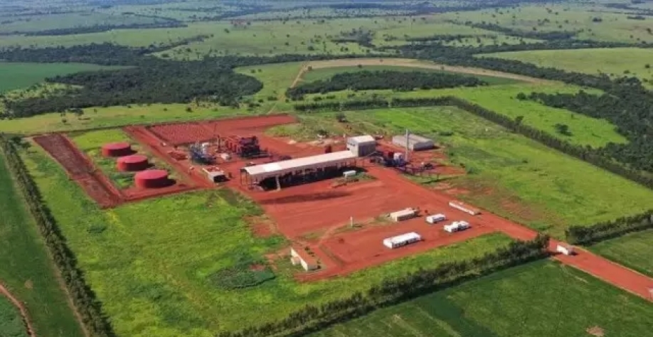 Usina Cedroestá instalada no km 62 da BR-158, na zona rural de Paranaíba (Foto: Divulgação/Biosul)
