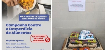 Alcoolvale inicia campanha contra desperdício de alimentos