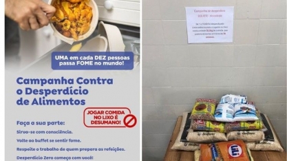 Alcoolvale inicia campanha contra desperdício de alimentos