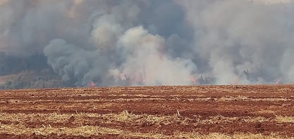 Setembro exige atenção redobrada contra incêndios no campo