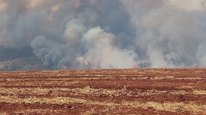 Setembro exige atenção redobrada contra incêndios no campo