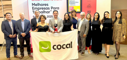 Cocal se mantém entre as “Melhores Empresas para Trabalhar em SP” – ranking GPTW 2025