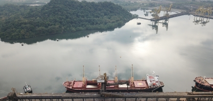 Tiplam, da VLI, realiza seu maior embarque histórico de cargas, após aumento de calado dos berços de atracação