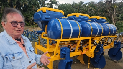 Edilson Maia desenvolve o “Bisturi Canavieiro”, impulsionando o cultivo da cana regenerativa