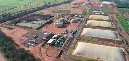 Usina Cocal é destaque na produção de biogás e biometano da cana de açúcar