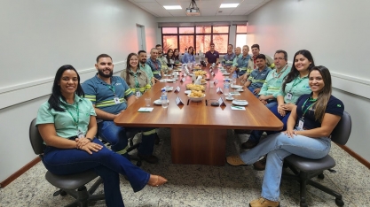 Diretoria da Delta Sucroenergia recebe colaboradores da indústria para bate-papo