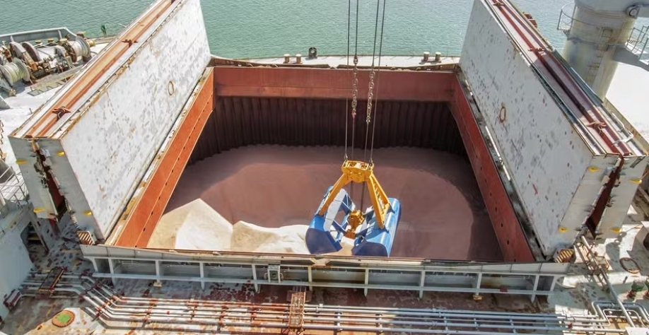 O porto de Paranaguá seguiu como principal ponto de entrada dos fertilizantes, com 4,87 milhões de toneladas descarregadas no semestre — Foto: Claudio Neves/Portos do Paraná