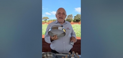 Massari mostrou os benefícios dos tratamentos convencionais e orgânicos da empresa no CanaShow IAC
