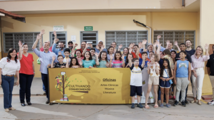 Assistência da Usina Estiva oferece aulas de música para crianças, jovens e adultos