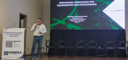 Equipamento semiestacionário nas pequenas propriedades é tema do Simpósio Paranaense de Tecnologia de Aplicação