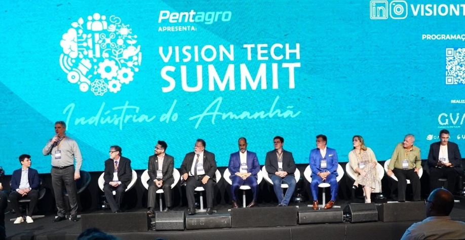 Cerimônia de Abertura do Vision Tech Summit – Indústria do Amanhã, em 2024 | Arquivo: GVA Hub