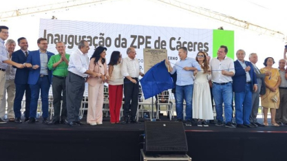 Alckmin inaugura ZPE de Cáceres e anuncia que marcará presença na inauguração de usina de etanol de milho na região