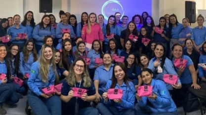 RAA: um dia rosa com nossas colaboradoras