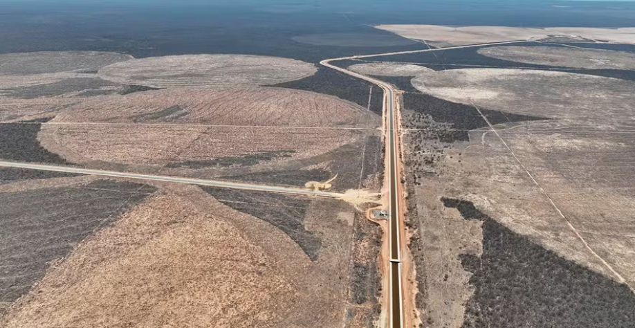 Pivôs de irrigação da Germina Baixio no Baixio do Irecê, na Bahia: parceria com ACP prevê plantio em 15 mil hectares — Foto: Divulgação