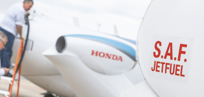 HondaJet realiza primeiro voo 100% com combustível sustentável e marca novo capítulo na aviação executiva