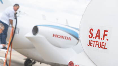 HondaJet realiza primeiro voo 100% com combustível sustentável e marca novo capítulo na aviação executiva