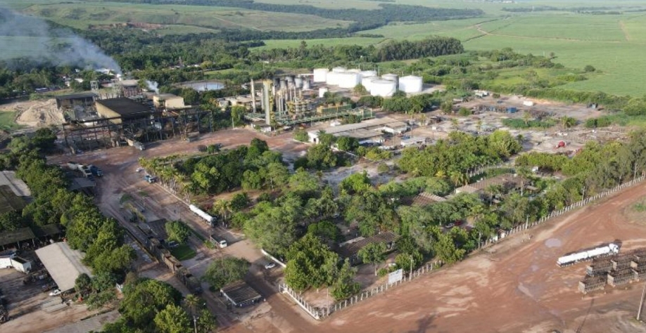 Vista aérea da Japungu Agroindustrial