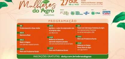 3º Encontro Estadual das Mulheres do Agro em Alagoas