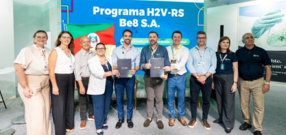 Be8 e Badesul firmam contrato para construção da primeira fábrica de hidrogênio verde do RS