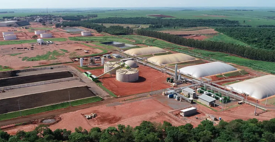 Atualmente, a Cocal já produz gás carbônico biogênico para a indústria de refrigerantes — Foto: Usina Cocal