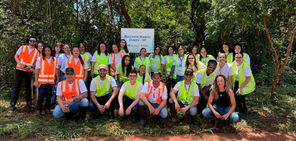 Programa Fazendo Acontecer, da Tereos, promove plantio de mudas em ação especial do Dia do Rio