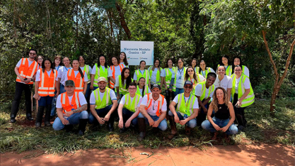Programa Fazendo Acontecer, da Tereos, promove plantio de mudas em ação especial do Dia do Rio