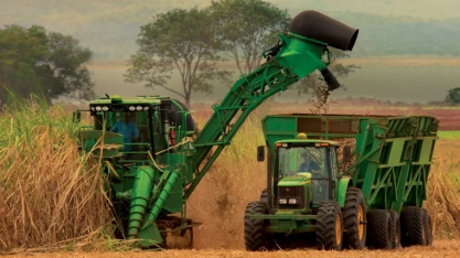 Moagem de cana-de-açúcar em Minas Gerais atinge 71,3 milhões de toneladas