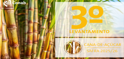 Restrição hídrica impacta produção de cana estimada em 666,4 milhões de toneladas na safra 2025/26