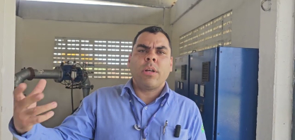 Por meio da irrigação por gotejo, a Japungu leva para a cana, água, nutrientes, inseticidas...