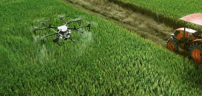 Drones impulsionam gestão hídrica e sustentabilidade no campo