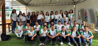Aprendizes da Usina Caeté visitam a 75ª Expoagro Alagoas