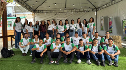 Aprendizes da Usina Caeté visitam a 75ª Expoagro Alagoas