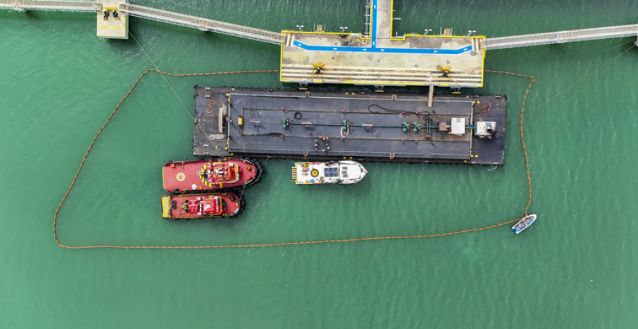 No Porto do Açu, OceanPact e Vast testam viabilidade de diesel verde em embarcações (Foto: Divulgação/Vast)